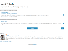 Tablet Screenshot of akminfotech.blogspot.com