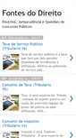 Mobile Screenshot of direito-administrativo.blogspot.com