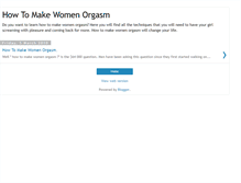 Tablet Screenshot of howtomakewomanorgasm.blogspot.com