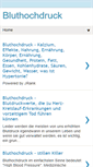 Mobile Screenshot of bluthochdruck-info.blogspot.com