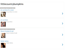 Tablet Screenshot of littlecountrybumpkins.blogspot.com