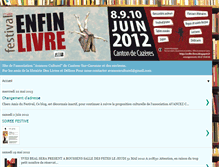 Tablet Screenshot of enfin-livre.blogspot.com