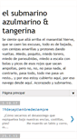 Mobile Screenshot of elsubmarinoazulmarinoytangerina.blogspot.com