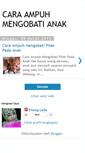 Mobile Screenshot of caraampuhmengobatianak.blogspot.com