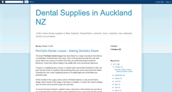 Desktop Screenshot of nzdentalsupplies.blogspot.com