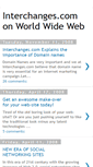 Mobile Screenshot of interchangescom.blogspot.com