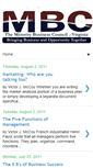 Mobile Screenshot of mbcvirginia.blogspot.com