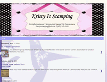 Tablet Screenshot of kristyisstamping.blogspot.com