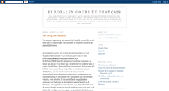 Desktop Screenshot of eurotalen.blogspot.com