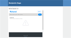 Desktop Screenshot of benjaminsaga.blogspot.com