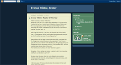 Desktop Screenshot of evonnetribble.blogspot.com