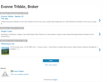Tablet Screenshot of evonnetribble.blogspot.com