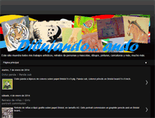 Tablet Screenshot of dibujandoandoando.blogspot.com