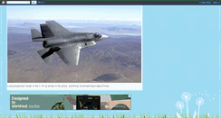 Desktop Screenshot of f-35-update.blogspot.com