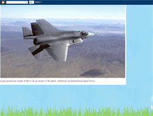 Tablet Screenshot of f-35-update.blogspot.com