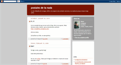 Desktop Screenshot of postalesdelanada.blogspot.com