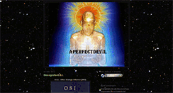 Desktop Screenshot of aperfectdevil.blogspot.com