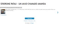 Tablet Screenshot of amanda-patau.blogspot.com