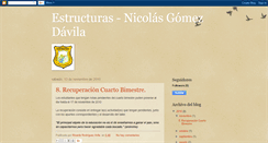 Desktop Screenshot of ngdestructuras.blogspot.com