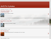 Tablet Screenshot of jimthehandyman.blogspot.com