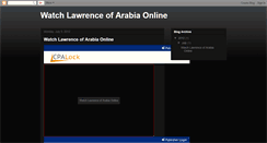 Desktop Screenshot of lawrenceofarabiafullmovie.blogspot.com
