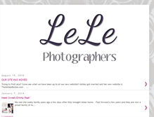 Tablet Screenshot of lelephotography.blogspot.com