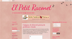 Desktop Screenshot of el-petit-raconet.blogspot.com