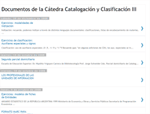 Tablet Screenshot of documentosdecatedra.blogspot.com