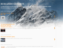 Tablet Screenshot of lasendaelnorte.blogspot.com