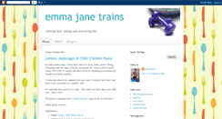 Desktop Screenshot of emmajanetrains.blogspot.com