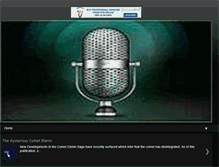 Tablet Screenshot of earthfrenzyradio.blogspot.com