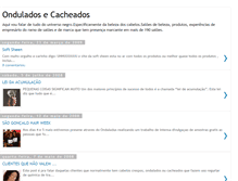 Tablet Screenshot of onduladosecacheados.blogspot.com