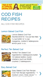 Mobile Screenshot of codfishrecipes.blogspot.com