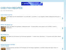 Tablet Screenshot of codfishrecipes.blogspot.com