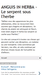 Mobile Screenshot of leserpentsouslherbe.blogspot.com