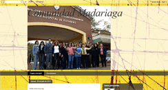 Desktop Screenshot of comunidadmadariaga.blogspot.com