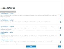 Tablet Screenshot of linkingmantra.blogspot.com