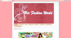 Desktop Screenshot of her-fashionworld.blogspot.com