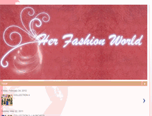 Tablet Screenshot of her-fashionworld.blogspot.com