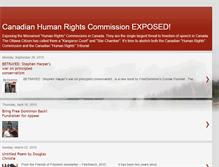 Tablet Screenshot of canadianhumanrightscommission.blogspot.com