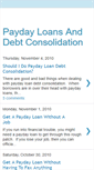 Mobile Screenshot of paydayloandebtconsolidation.blogspot.com