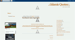 Desktop Screenshot of moslem-quotes.blogspot.com
