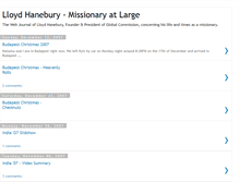 Tablet Screenshot of lloydhanebury.blogspot.com