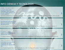 Tablet Screenshot of infocienciaytecnologia.blogspot.com