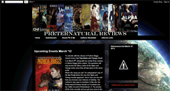 Desktop Screenshot of preternaturalreviews.blogspot.com