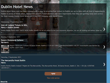 Tablet Screenshot of dublinhotelnews.blogspot.com