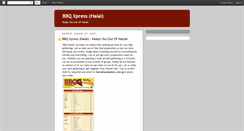 Desktop Screenshot of bbqxpress.blogspot.com