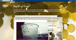 Desktop Screenshot of depthofloves.blogspot.com