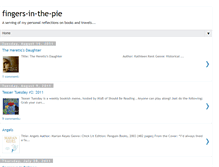 Tablet Screenshot of fingersinthepie.blogspot.com