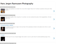 Tablet Screenshot of hansjoergenrasmussenphotography.blogspot.com